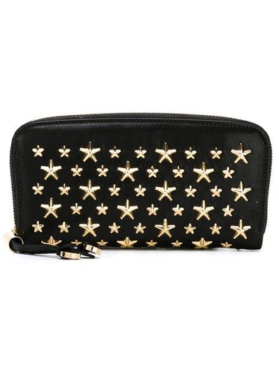 Shop Jimmy Choo 'filipa' Wallet In Black