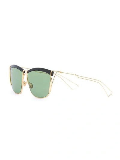 Shop Dior Eyewear 'so Electric' Sunglasses - Metallic