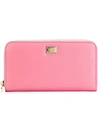 Dolce & Gabbana Dauphine Wallet In Pink