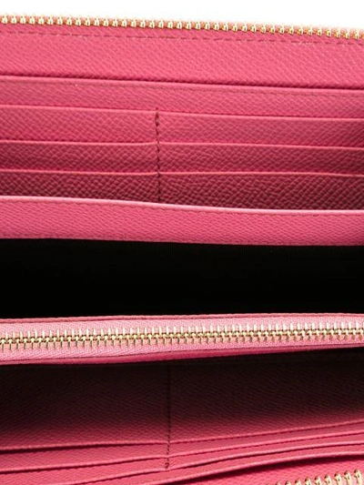 Shop Dolce & Gabbana 'dauphine' Wallet - Pink