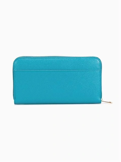 Shop Dolce & Gabbana 'dauphine' Wallet - Blue