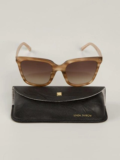 Shop Linda Farrow ' 347' Sunglasses