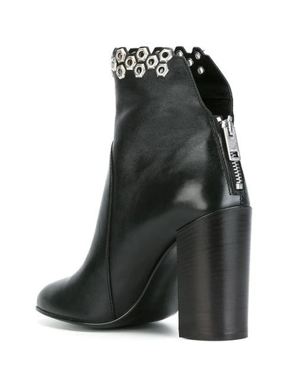 Shop Diesel Embellished Ankle Boots