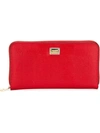 Dolce & Gabbana Dauphine Leather Zip-around Wallet