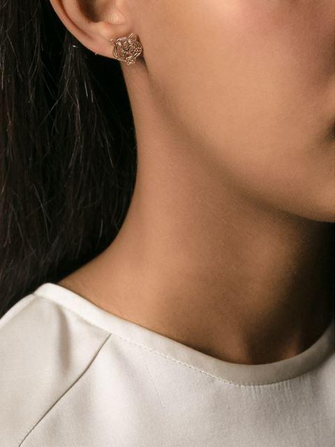 kenzo earrings tiger