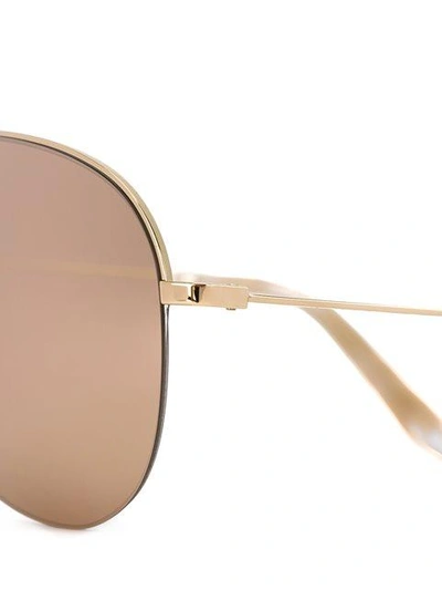 Shop Victoria Beckham Classic Aviator Sunglasses
