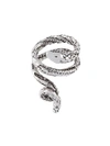 AURELIE BIDERMANN 'ASCLEPIOS' SNAKE RING,ASCBA01MP11391881