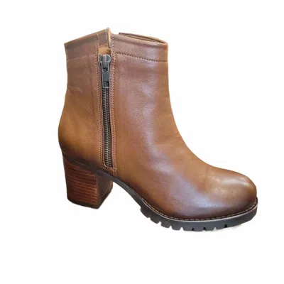 Eric Michael Women's Jocelyn Ankle Boot In Cognac In Brown