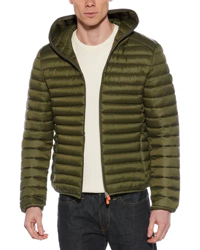 Save The Duck Alexander Jacket In Green