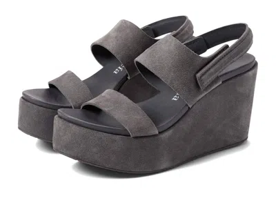 Pedro Garcia Women's Darian Wedge Sandals In Storm Castoro In Gray