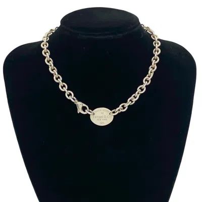 Pre-owned Tiffany & Co 925 Necklace () In Silver
