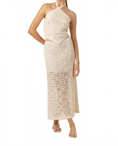 Sundays Avice Top In Natural White In Neutral