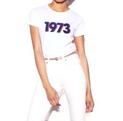 Prinkshop 1973 Retro Tee In White In White
