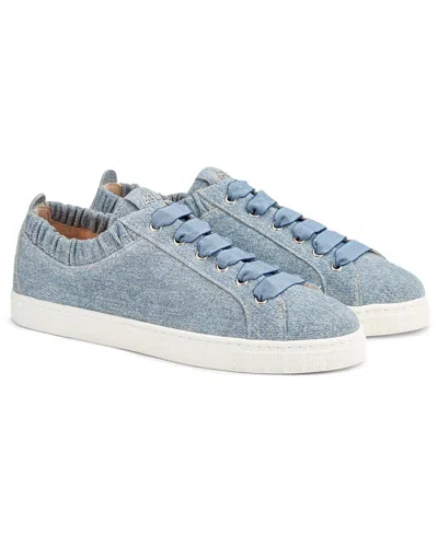 Agl Attilio Giusti Leombruni Agl Suzie Leather Sneaker In Blue