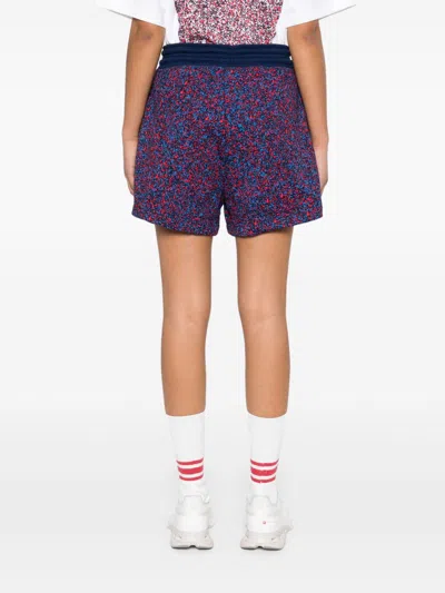 Adidas By Stella Mccartney Adidas By Stella Mc Cartney Logo Cotton Shorts In Multi