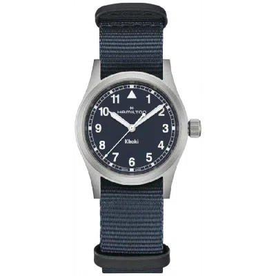 Hamilton Khaki Field Quartz 38mm In Blue