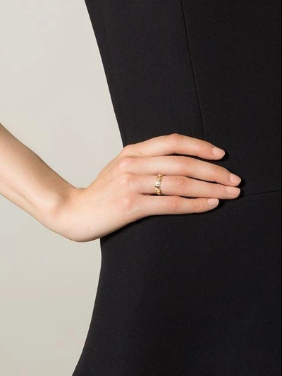 Shop Wouters & Hendrix 'amour' Ring In Metallic