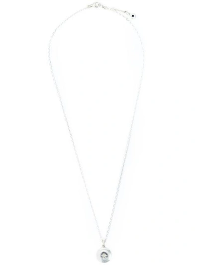 Shop Astley Clarke 'little Astley Locket' Pendant Necklace - Metallic