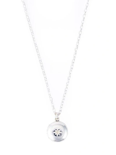 Shop Astley Clarke 'little Astley Locket' Pendant Necklace - Metallic