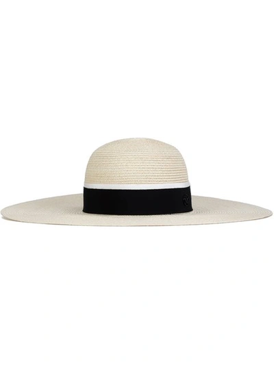 Maison Michel 'blanche' Hat