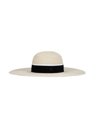 Shop Maison Michel 'blanche' Hat