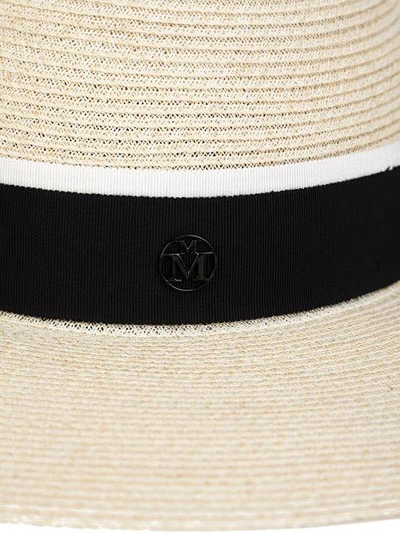 Shop Maison Michel 'blanche' Hat