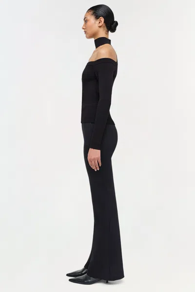 Simkhai Women's Kenna Twill Trouser In Black In Black