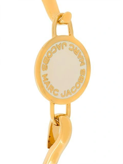 Shop Marc Jacobs Enamel Logo Hinge Bracelet