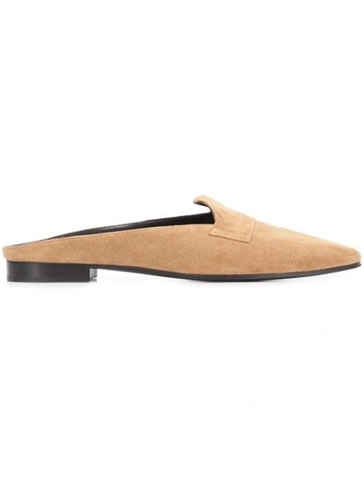 Shop Pierre Hardy Pointed Flat Mules