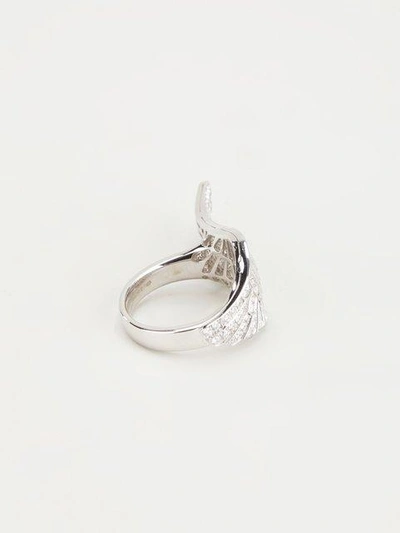 Shop Garrard Wing Ring In Metallic