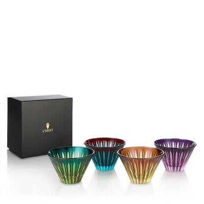 L'objet Prism Set Of Four Bowls In Multi