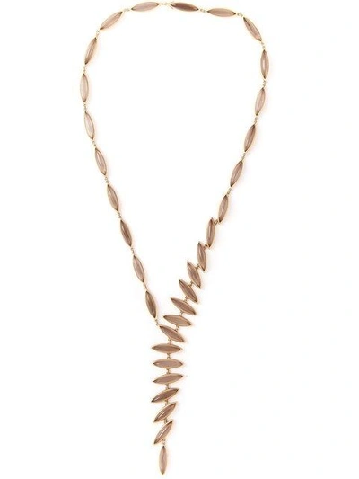 Shop Antonio Bernardo 'wing' Necklace In Metallic