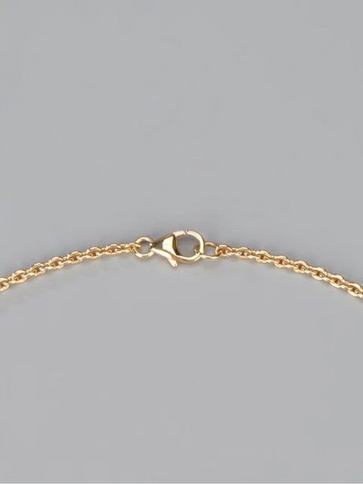 Shop Garrard Yellow Gold Wing Pendant Necklace In Metallic