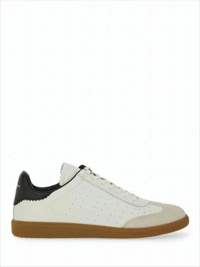 Isabel Marant Low-top Sneakers With Suede Accents In Gray