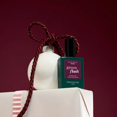 Manucurist Green Flash Led Gel Polish In Green