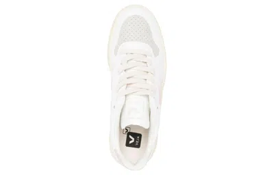 Veja V-10 Cwl 'white Petale' In Animal Print