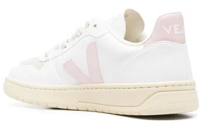 Veja V-10 Cwl 'white Petale' In Animal Print