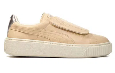 Puma (wmns)  Platform Strap Up Cream In Multi
