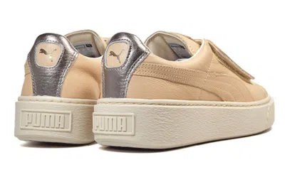 Puma (wmns)  Platform Strap Up Cream In Multi