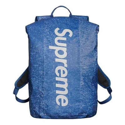Supreme Waterproof Reflective Speckled Backpack 'blue White'