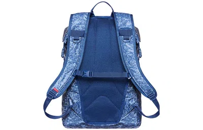Supreme Waterproof Reflective Speckled Backpack 'blue White'