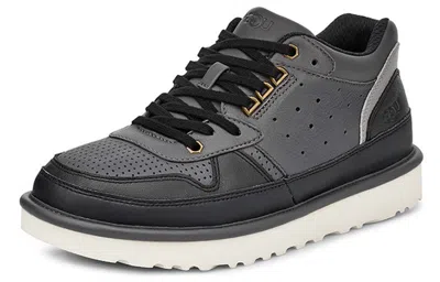Ugg Highland Casual Skateboarding Shoes Gray Black