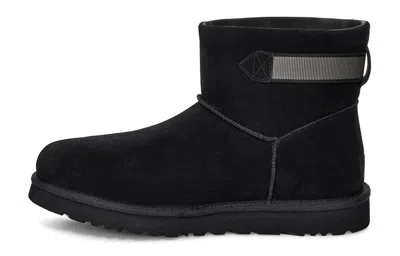 Ugg Classic Mini Strap Snow Boots Black In Multi
