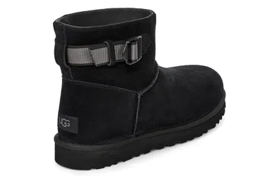 Ugg Classic Mini Strap Snow Boots Black In Multi