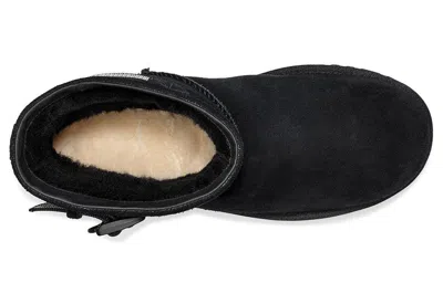 Ugg Classic Mini Strap Snow Boots Black In Multi