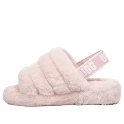 Ugg (wmns)  Fluff Yeah Slide Thick Sole Shoe Pink In Multi