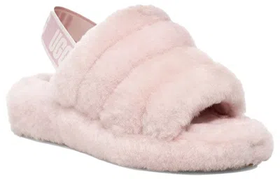 Ugg (wmns)  Fluff Yeah Slide Thick Sole Shoe Pink In Multi