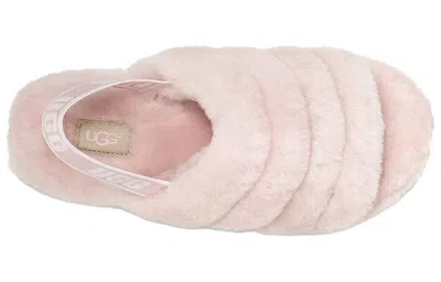 Ugg (wmns)  Fluff Yeah Slide Thick Sole Shoe Pink In Multi