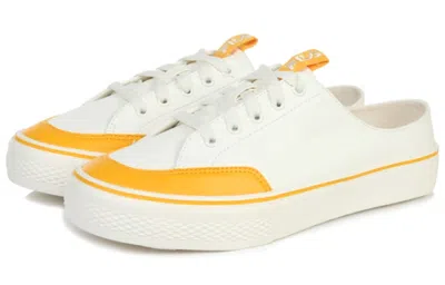 Fila Low Tops Skateboarding Shoes White Yellow Version 'white Yellow' In Multi