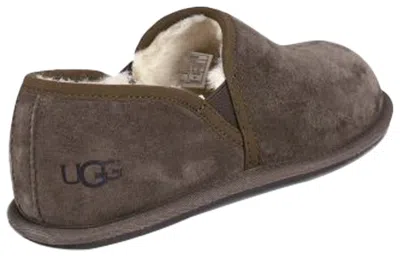 Ugg Scuff Romeo Ii 'dark Brown' In Animal Print
